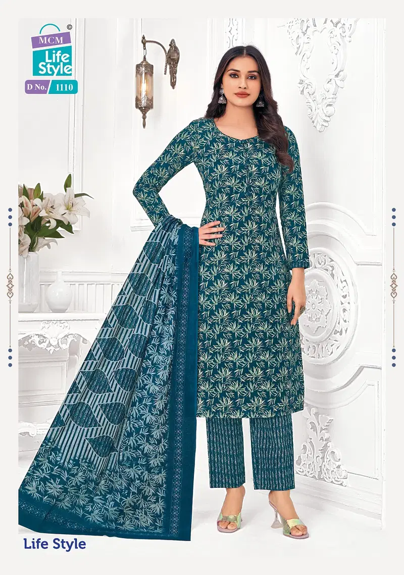 Mcm Lifestyle Vol 11 Printed Cotton Dress Material Wholesalers In Delhi